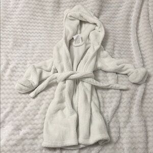 #143 Cozy Kids Robe  in Cream
